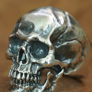 Skull ring - Chaos - 925 Sterling Zilver
