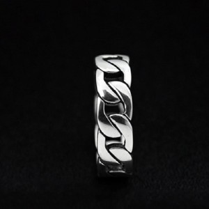 Schakel ring - Brent - 925 Sterling zilver