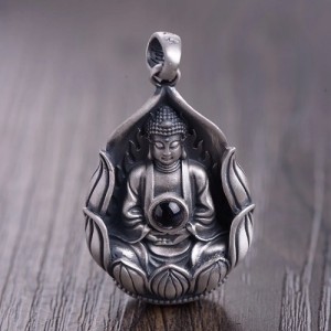 Boeddha hanger - 925 Sterling zilver