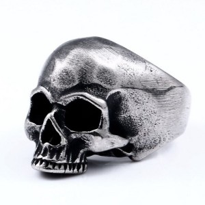 Skull ring in 2 varianten