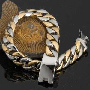Goud en zilverkleurige armband